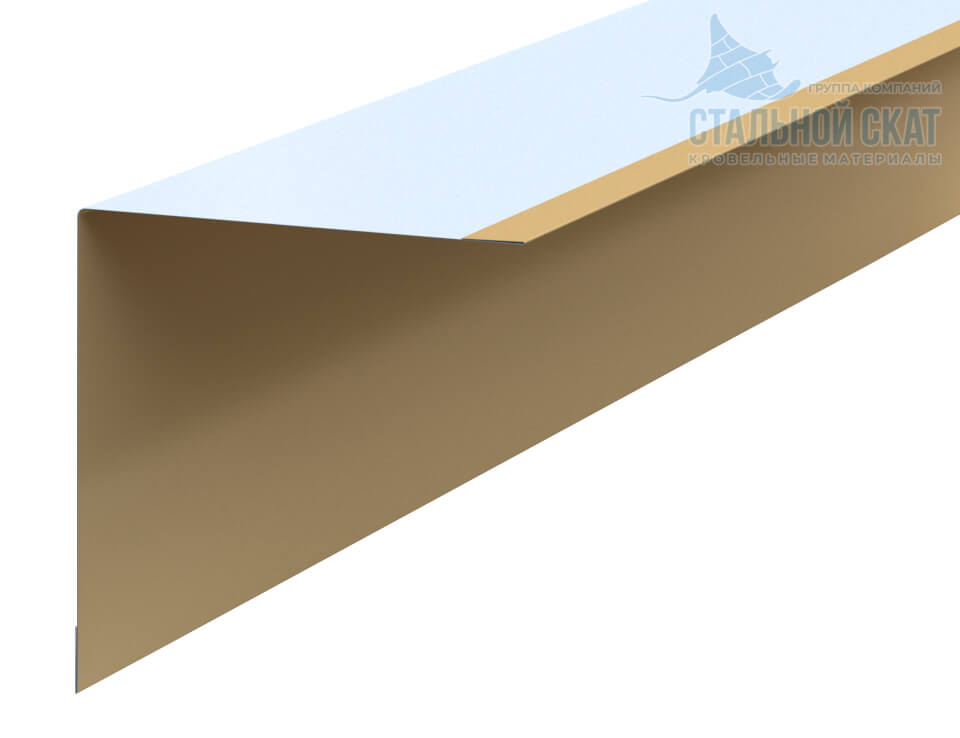 Планка угла внутреннего 75х75х3000 NormanMP (ПЭ-01-1014-0.5) в Наро-Фоминске