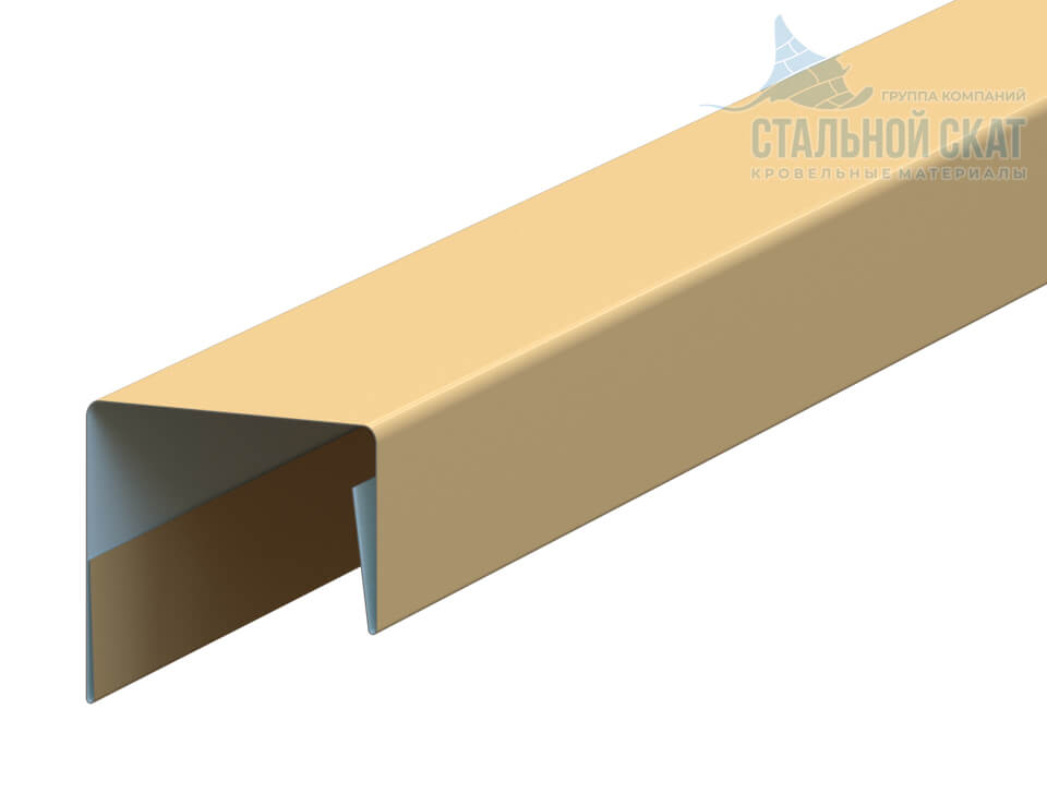 Планка П-образная 23х22х2000 NormanMP (ПЭ-01-1015-0.5) в Наро-Фоминске