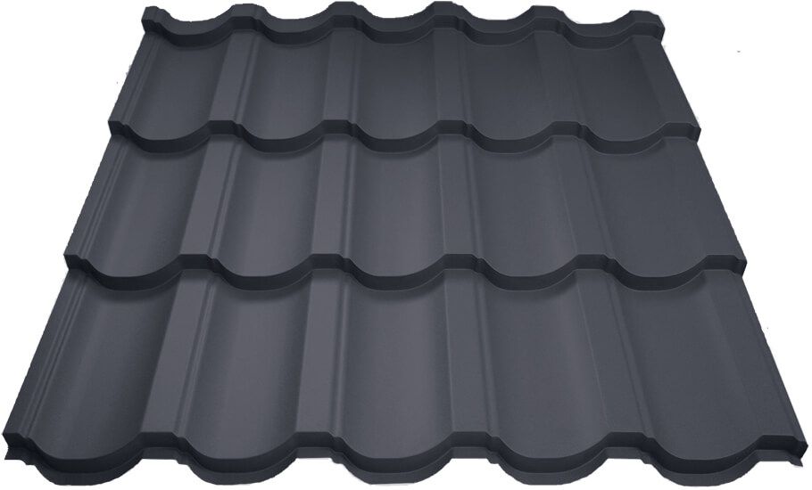 Металлочерепица МП Трамонтана-ML NormanMP (ПЭ-01-7024-0.5)